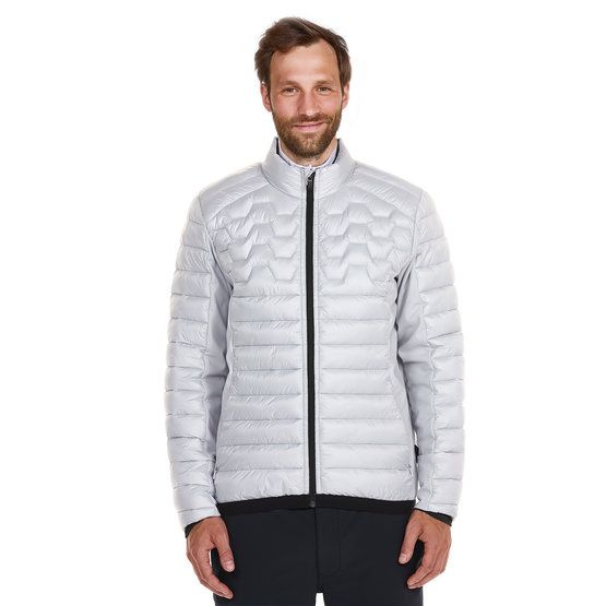 Daniel Springs Stretch Stepp Jacke Thermo silber von Daniel Springs