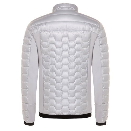 Daniel Springs Stretch Stepp Jacke Thermo silber von Daniel Springs