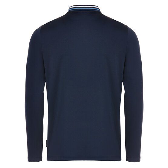 Daniel Springs Thermo Langarm Polo navy von Daniel Springs