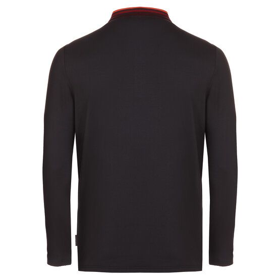 Daniel Springs Thermo Langarm Polo schwarz von Daniel Springs