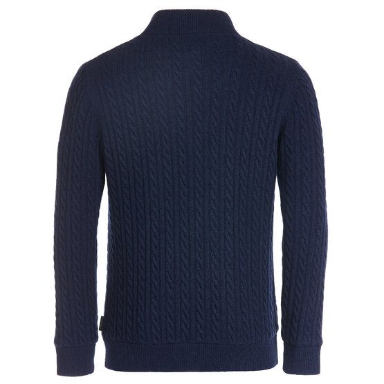 Daniel Springs Troyer Windstopp Strick navy von Daniel Springs