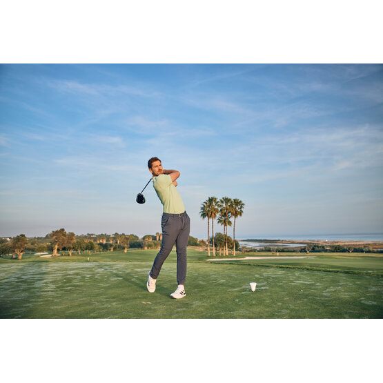 Daniel Springs WARREN Funktions Stretch Jogpants lang Hose navy von Daniel Springs