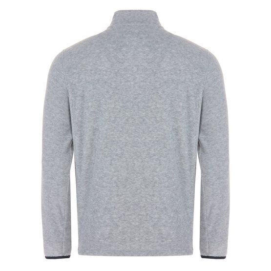 Daniel Springs Warme Fleece Jacke grau melange von Daniel Springs