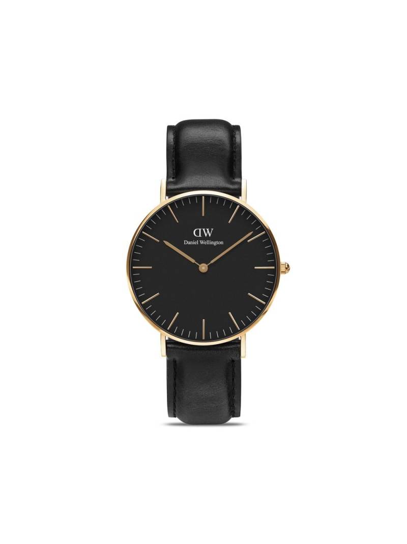 Daniel Wellington Classic Sheffield 36mm - Schwarz von Daniel Wellington