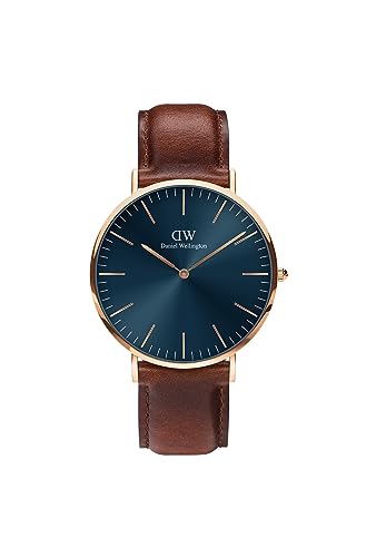 Daniel Wellington Classic Uhr 40mm Double Plated Stainless Steel (316L) Rose Gold von Daniel Wellington