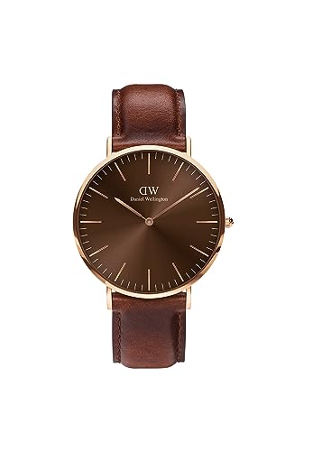 Daniel Wellington Classic Uhr 40mm Double Plated Stainless Steel (316L) Rose Gold von Daniel Wellington