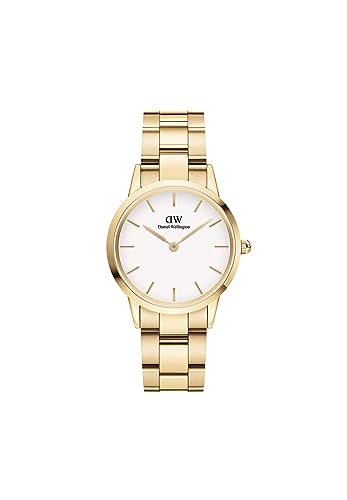 Daniel Wellington Iconic Uhr 32mm Double Plated Stainless Steel (316L) Gold von Daniel Wellington