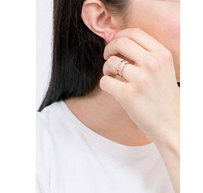 Daniel Wellington Fingerring Výrazný bronzový prsten Elan DW0040011 - Circuit: 54 mm von Daniel Wellington