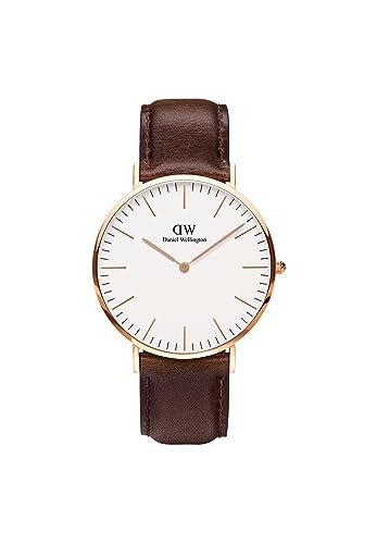 Daniel Wellington Classic Uhr 40mm Double Plated Stainless Steel (316L) Rose Gold von Daniel Wellington