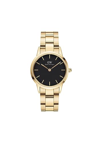 Daniel Wellington Iconic Uhr 32mm Double Plated Stainless Steel (316L) Gold von Daniel Wellington