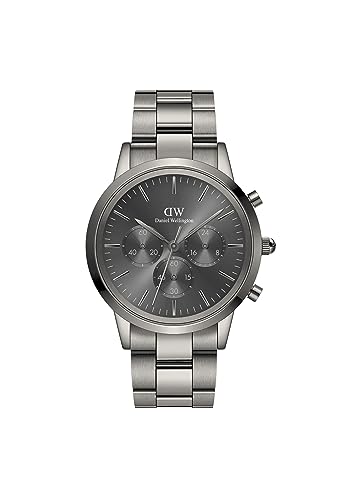 Daniel Wellington Iconic Uhr 42mm Stainless Steel (316L) Graphite von Daniel Wellington