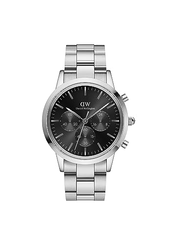 Daniel Wellington Iconic Uhr 42mm Stainless Steel (316L) Silver von Daniel Wellington