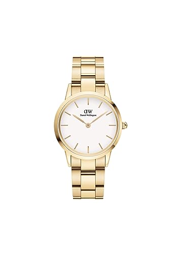 Daniel Wellington Iconic Uhr 36mm Double Plated Stainless Steel (316L) Gold von Daniel Wellington