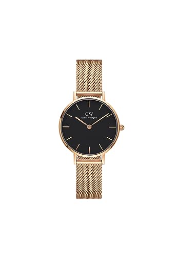 Daniel Wellington Ladies Rose Gold Petite Melrose Watch DW00100217 von Daniel Wellington