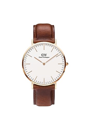 Daniel Wellington Classic Uhr 40mm Double Plated Stainless Steel (316L) Rose Gold von Daniel Wellington