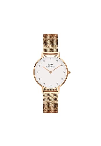 Daniel Wellington Petite Uhr 28mm Double Plated Stainless Steel (316L) and Crystals Rose Gold von Daniel Wellington