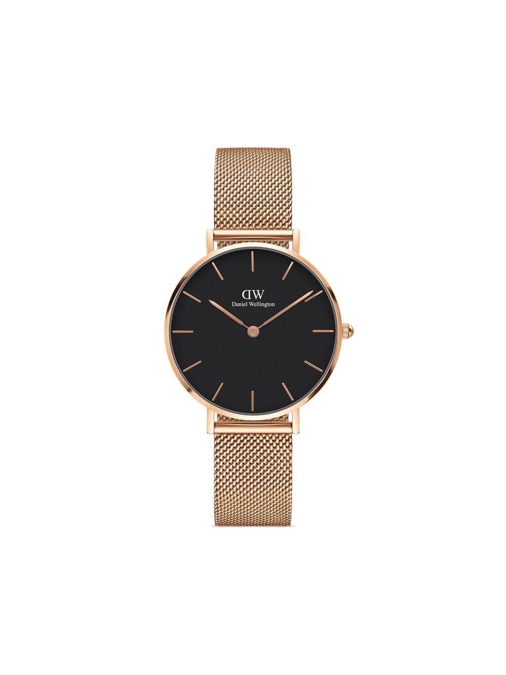 Daniel Wellington Petite Melrose Armbanduhr 32mm - Schwarz von Daniel Wellington