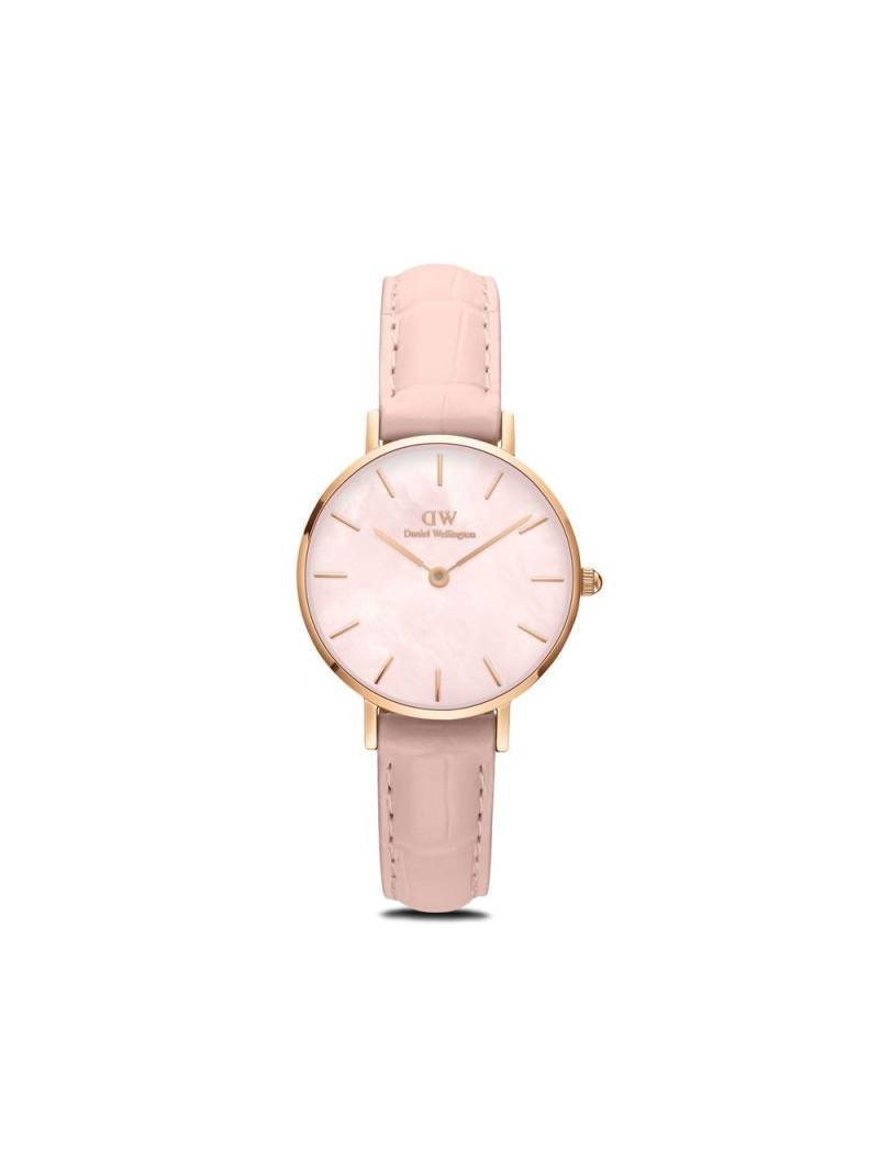 Daniel Wellington Petite Rouge Armbanduhr 28mm - Rosa von Daniel Wellington