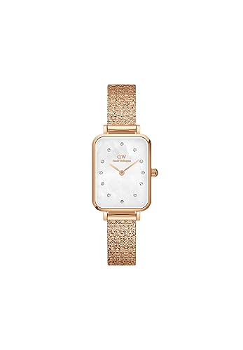 Daniel Wellington Quadro Uhr 20x26mm Double Plated Stainless Steel (316L) and Crystals Rose Gold von Daniel Wellington