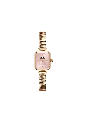 Daniel Wellington Quadro Uhr 15.4x18.2mm Double Plated Stainless Steel (316L) Rose Gold von Daniel Wellington