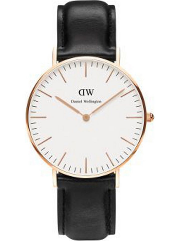 Daniel Wellington Quarzuhr Daniel Wellington Damen-Uhren Analog Quarz von Daniel Wellington
