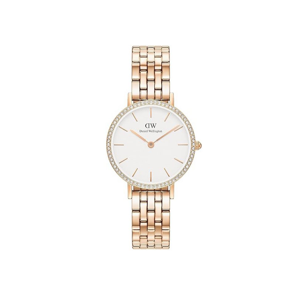 Daniel Wellington Quarzuhr Daniel Wellington Petite Lumine Bezel 5-Link Melrose, Daniel Wellington Petite Lumine Bezel 5-Link Melrose von Daniel Wellington