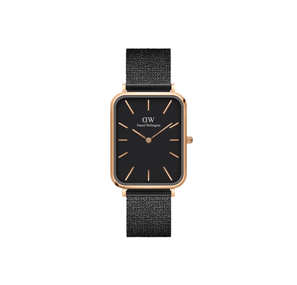 Daniel Wellington Quarzuhr Daniel Wellington Quadro Pressed Ashfield, Daniel Wellington Quadro Pressed Ashfield von Daniel Wellington