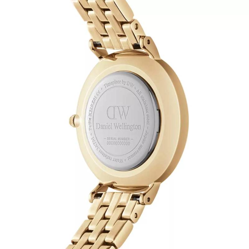 Daniel Wellington Uhr - Dw Petite-Link Gold 28Mm - Gr. unisize - in Gold - für Damen von Daniel Wellington