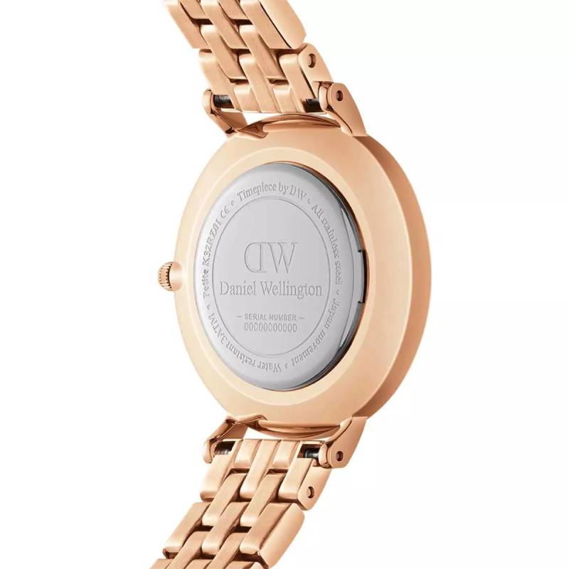 Daniel Wellington Uhr - Dw Petite-Lumine-Link Rg Mop 28 mm - Gr. unisize - in Gold - für Damen von Daniel Wellington