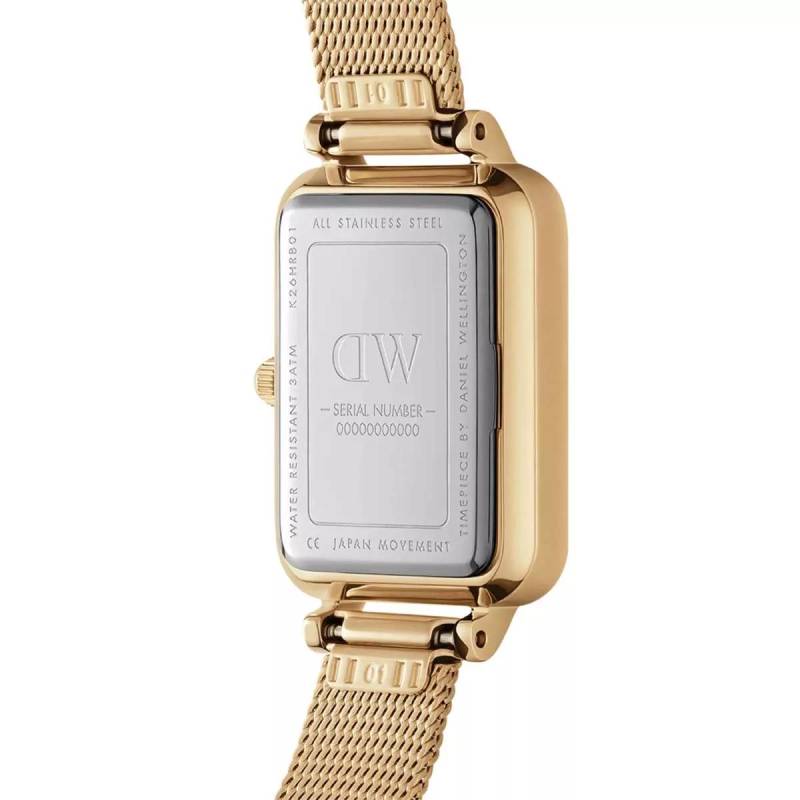 Daniel Wellington Uhr - Dw Quadro-Lumine/Mop G - Gr. unisize - in Gold - für Damen von Daniel Wellington