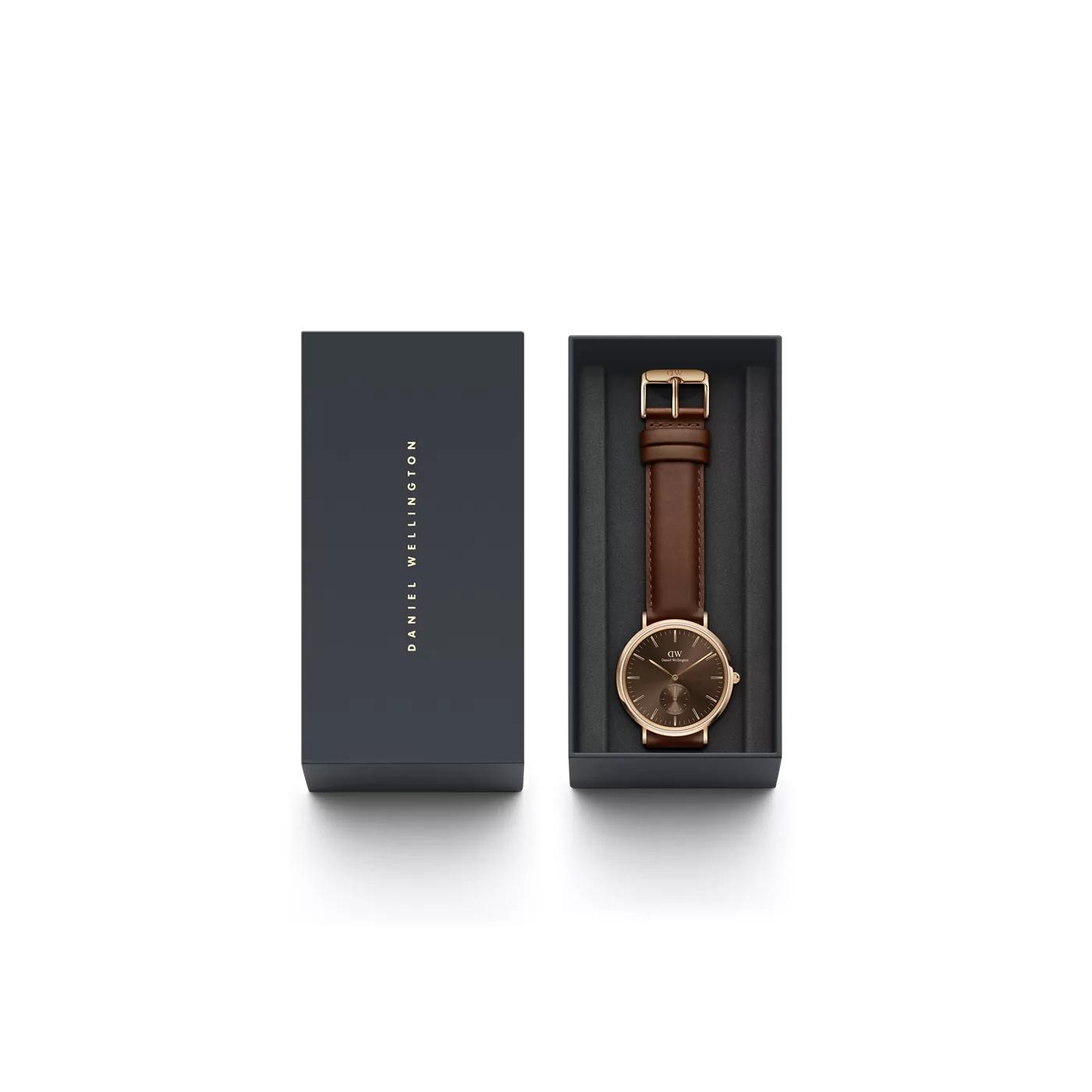 Daniel Wellington Uhren - Daniel Wellington Multi-Eye Heren Horloge DW001007 - Gr. unisize - in Gold - für Damen von Daniel Wellington