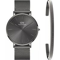 Daniel Wellington Uhren - Dw Combo Classic Revival Anthracite Grey + Classic - Gr. unisize - in Grau - für Damen von Daniel Wellington