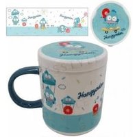 Sanrio Hangyodon Mug With Lid 1 pc von Daniel & Co.