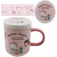 Sanrio Hello Kitty Mug With Lid 1 pc von Daniel & Co.