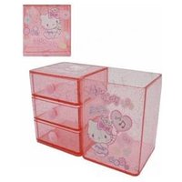 Sanrio Hello Kitty Pen Stand With Drawers 1 pc von Daniel & Co.