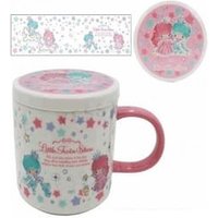 Sanrio Little Twin Stars Mug With Lid 1 pc von Daniel & Co.