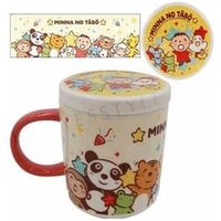 Sanrio Minna No Tabo Mug With Lid 1 pc von Daniel & Co.