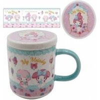 Sanrio My Melody Mug With Lid 1 pc von Daniel & Co.