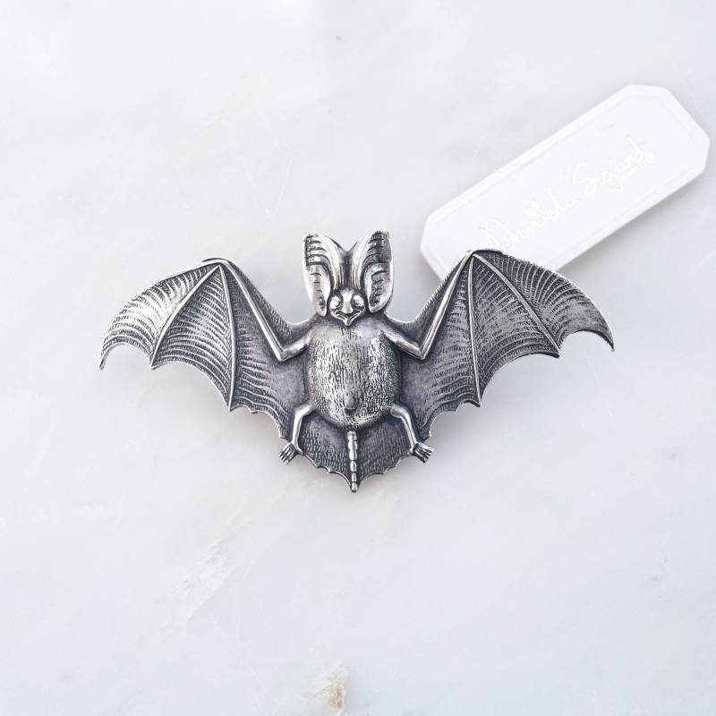 Fledermaus Brosche, Schmuck, Waldtier Brosche von DanielaSigurd