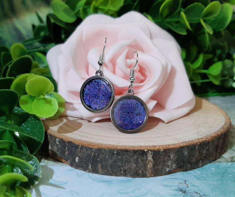 Ohrringe Aus Kunstharz von DanielasHarzschmuck