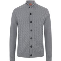 Daniele Fiesoli Cardigan aus Merinowolle mit frontseitigem Webmuster in S von Daniele Fiesoli