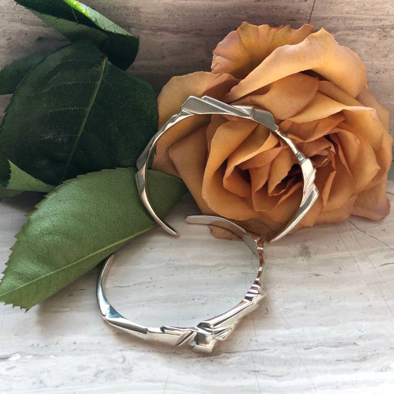 sterling Silber Metropolis Armspange von DaniellHudson