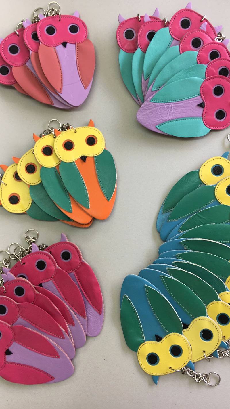 Leder Geschenkideen. Schlüsselanhänger Aus Leder. Geburtstag Geschenke Tier Schlüsselanhänger von DaniellaGeorgiou