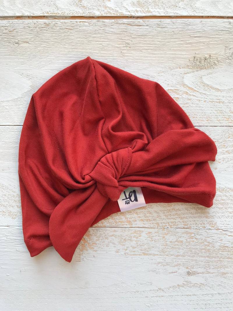 Säugling Turban/Baby Knoten Mädchen Bick - Brick von DanielsThreadz