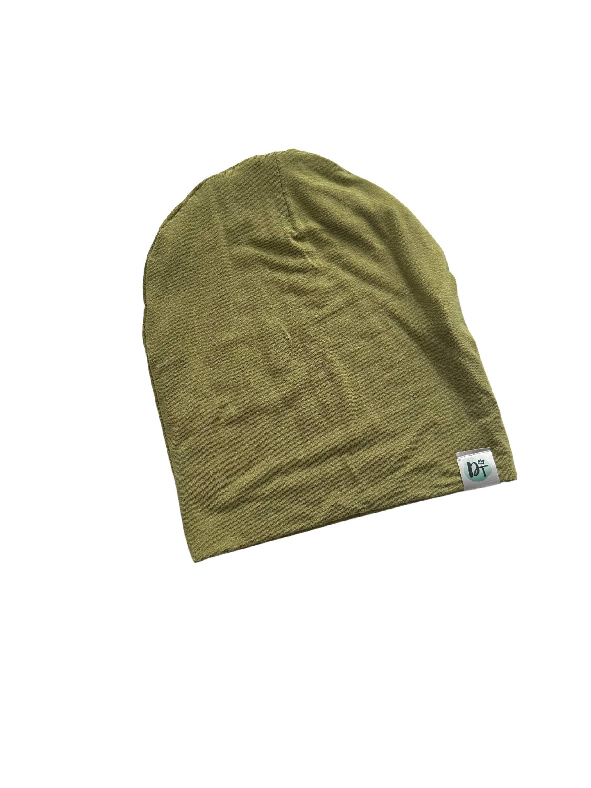 Slouchy Beanie/ Moos Erwachsene Mütze/ Kindermütze/ Grüne Baby Mütze - Green Moss von DanielsThreadz