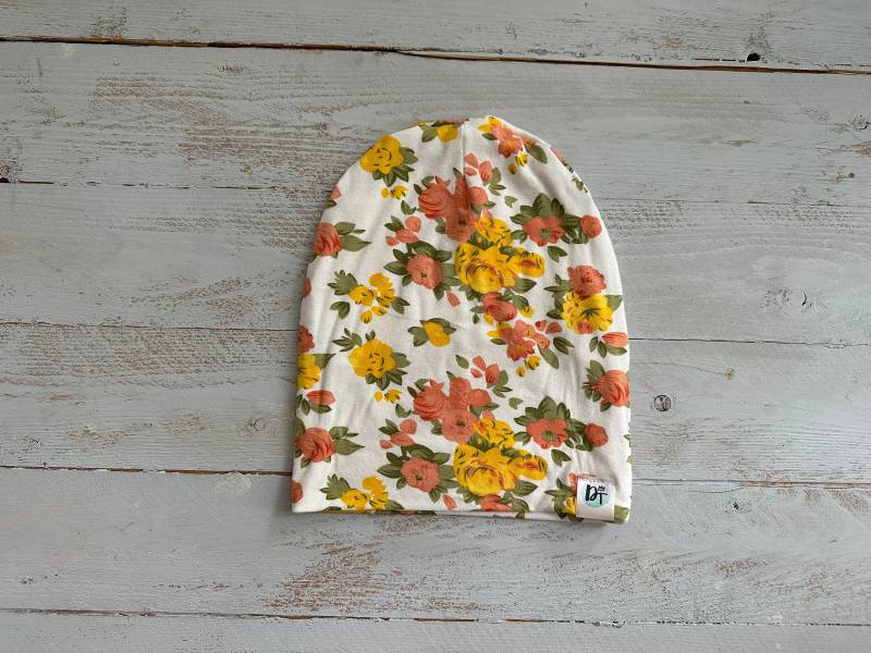 Slouchy Beanie/Slouchy Hat Erwachsene Hut Floral Camo Hat Trendige Kinder - Vintage von DanielsThreadz