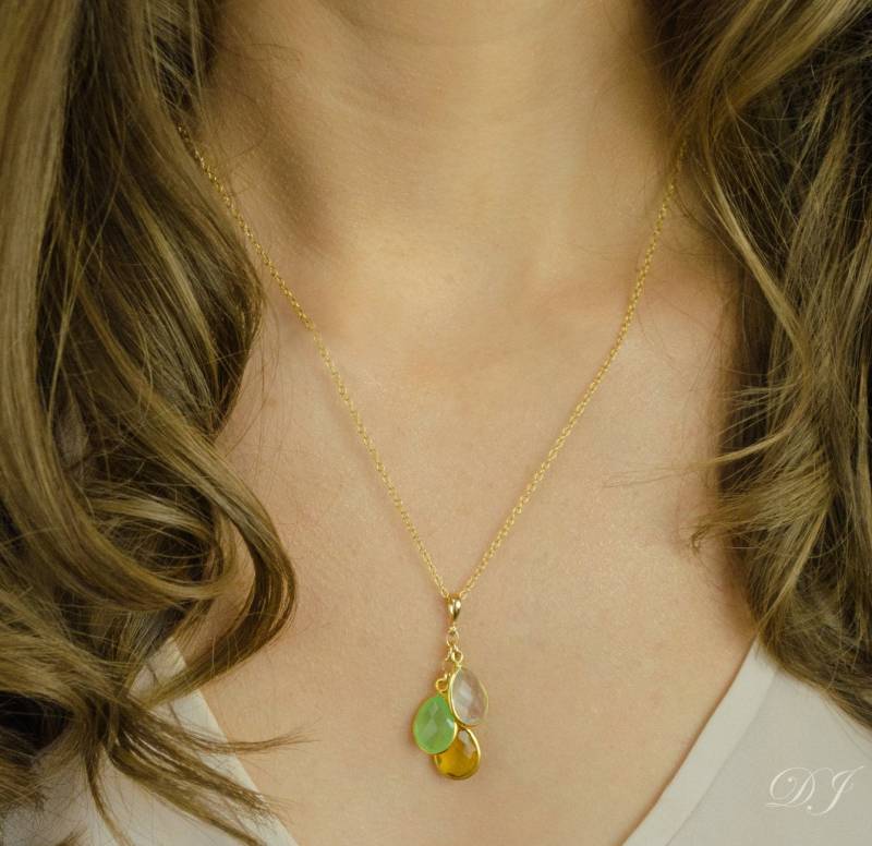 Benutzerdefinierte Stammbaum Halskette, Birthstone Muttertagsgeschenk Für Mama Halskette Geschenk Frau Oma Vom Sohn Geburtstagsgeschenk von DaniqueCollection