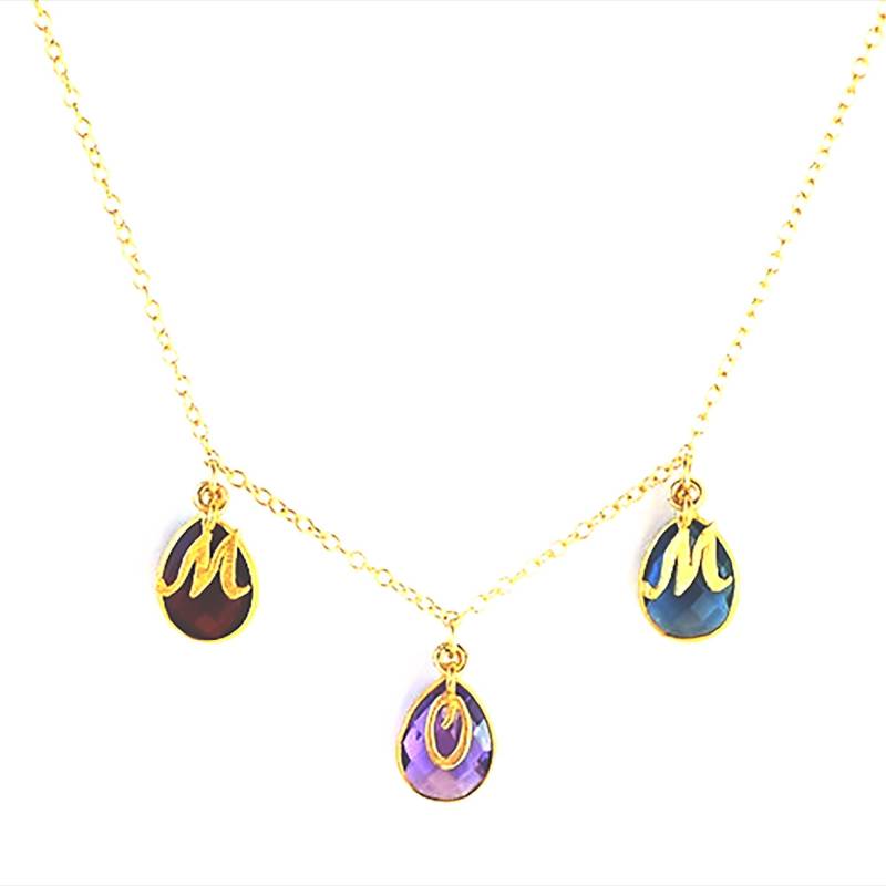 Oma Halskette Geburtsstein Geschenk Für Mutter Von Tochter, Geschenke, Ursprüngliche Oma, Großmutter, Mama von DaniqueCollection