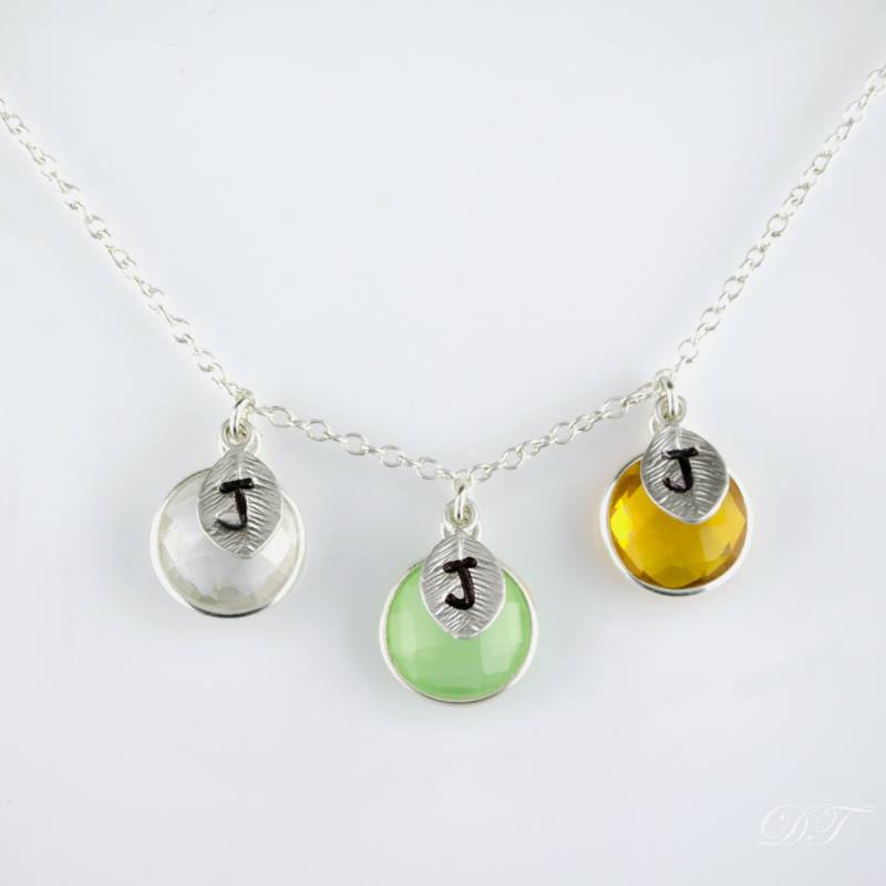 Personalisierte Mutter Halskette Vogel Herz Von Tochter Muttertag Geschenk Für Schwiegermutter Geschenkideen, Sohn Neue von DaniqueCollection