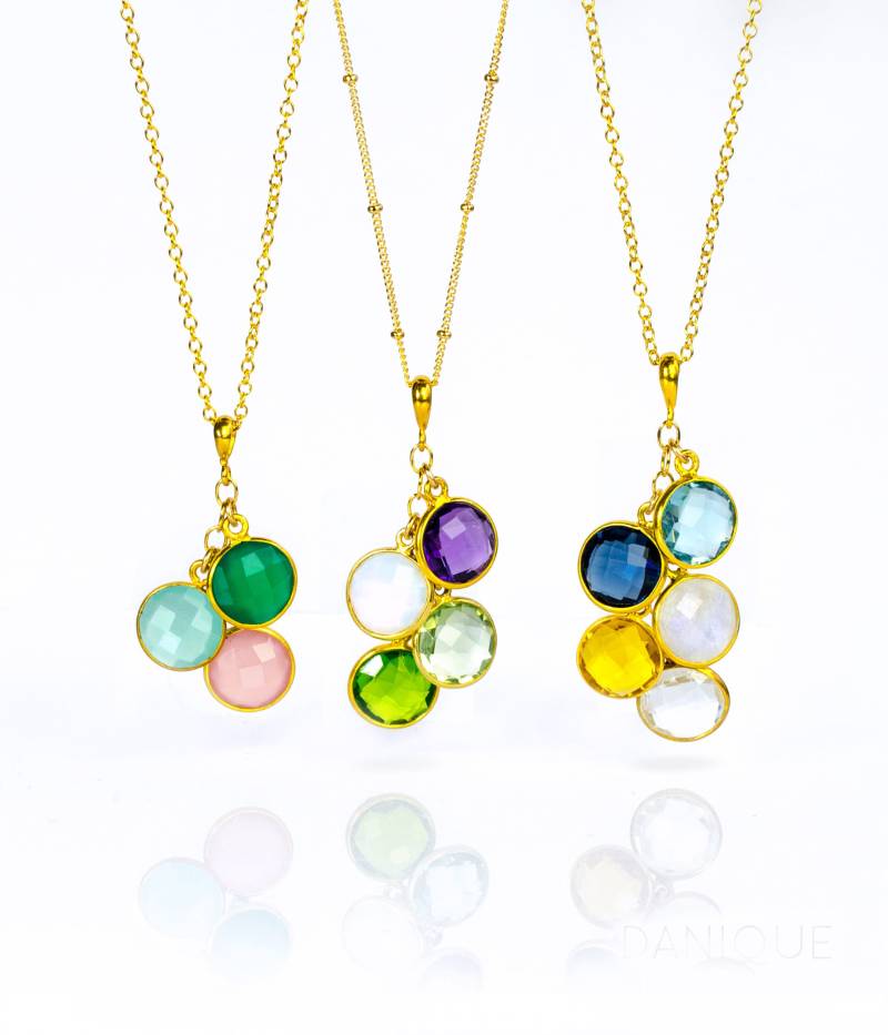 Benutzerdefinierte Stammbaum Halskette, Personalisierte Mama Halskette Birthstone Mutter Schmuck Geburtstagsgeschenk Für Im Gesetz Geschenk Familie von DaniqueJewelry